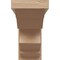 Ekena Millwork 6"W x 18"D x 12"H Classic Sheridan Rough Cedar Woodgrain TimberThane Corbel, Primed Tan CORUR06X18X12SHERCPR - alternate 5